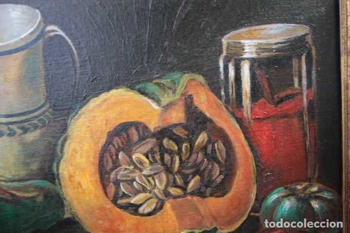 Arte: BONITO Y ANTIGUO BODEGON RUSTICO - Foto 2