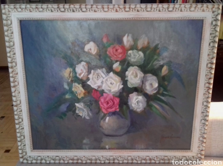Arte: Bodeg&oacute;n rosas de colores - Foto 2
