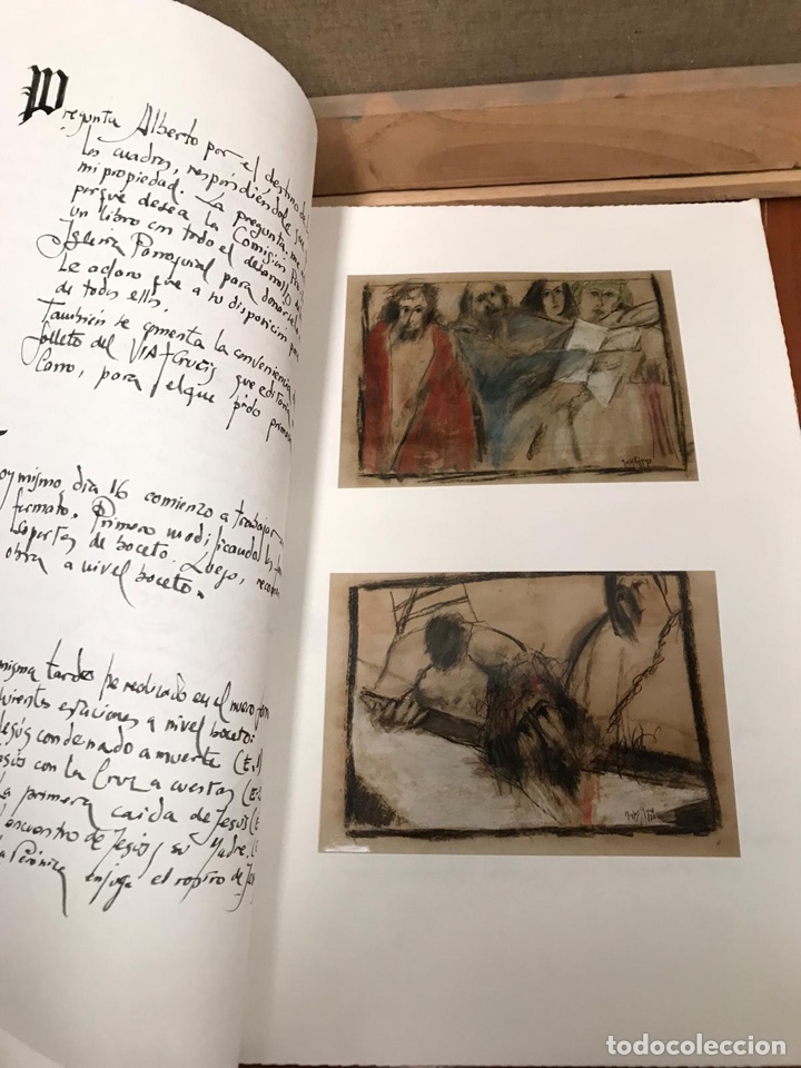 Arte: &Oacute;leo moises Rojas v&iacute;a crucis con libro - Foto 13