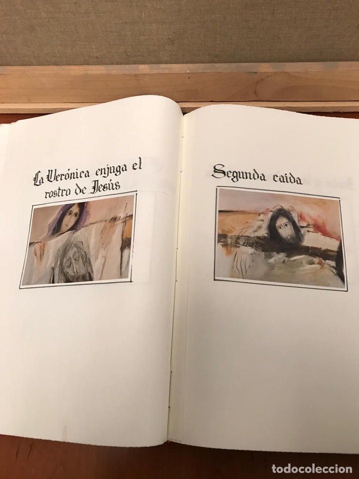 Arte: &Oacute;leo moises Rojas v&iacute;a crucis con libro - Foto 16