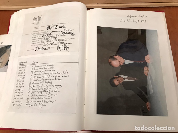 Arte: &Oacute;leo moises Rojas v&iacute;a crucis con libro - Foto 21