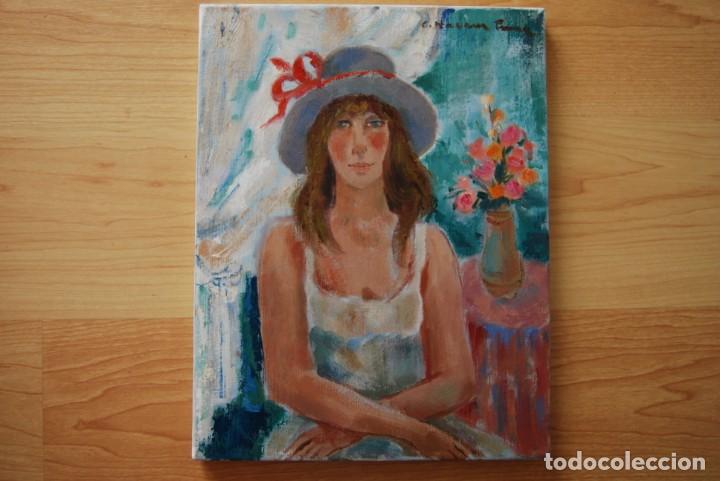 Arte: Retrato femenino Carmen Navarra Pruna