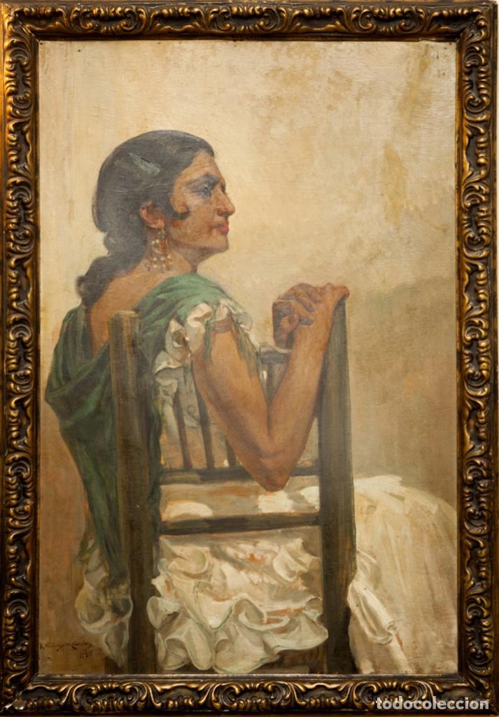 Arte: Gitana - Rafael Hidalgo de Caviedes (1935)