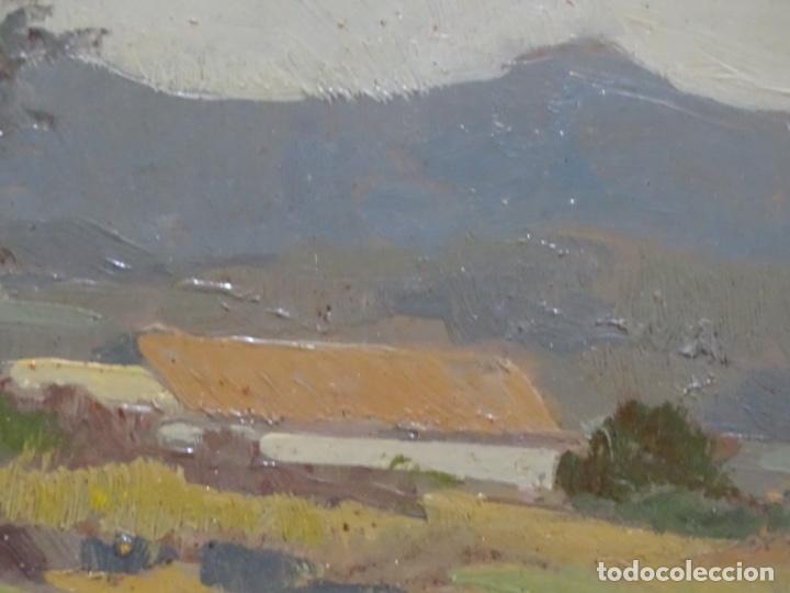 Arte: &Oacute;LEO SOBRE TABLEX DE &Aacute;NGEL CODINACH (OLOT 1922-1995). - Foto 5