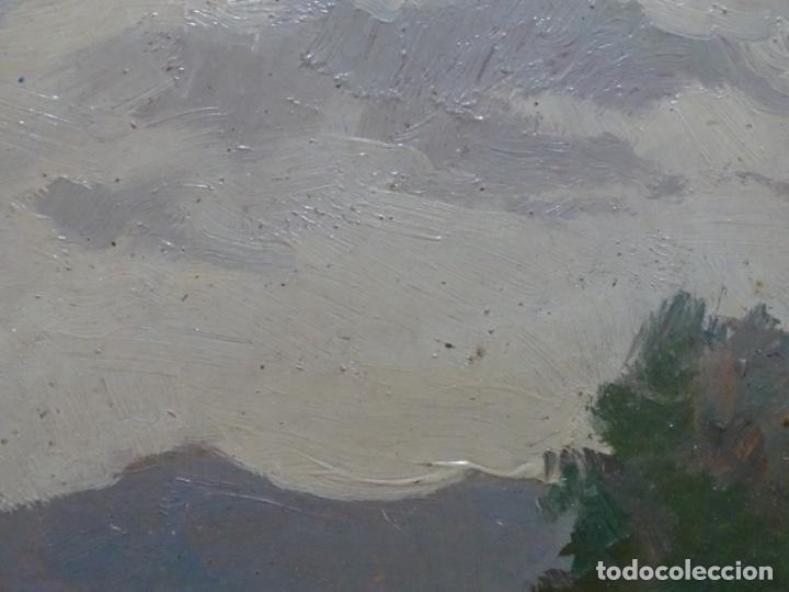 Arte: &Oacute;LEO SOBRE TABLEX DE &Aacute;NGEL CODINACH (OLOT 1922-1995). - Foto 8