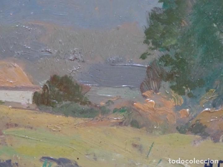 Arte: &Oacute;LEO SOBRE TABLEX DE &Aacute;NGEL CODINACH (OLOT 1922-1995). - Foto 9