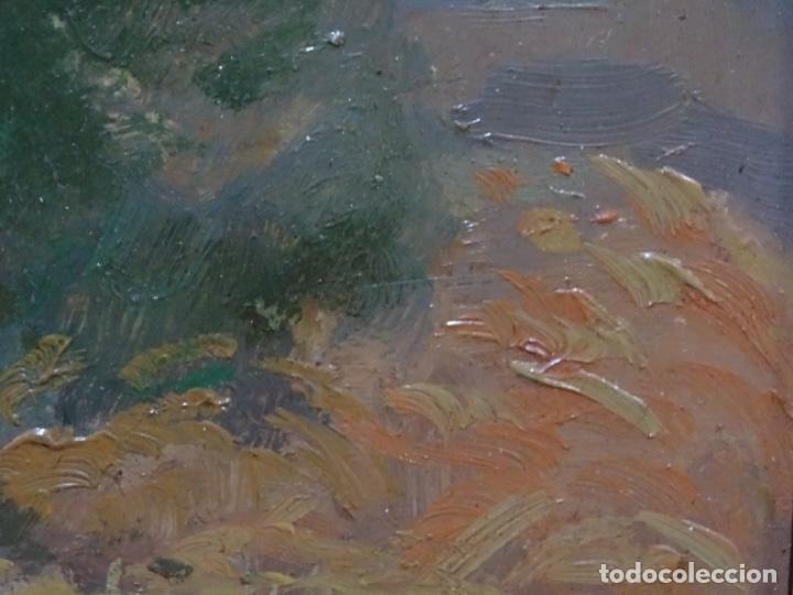 Arte: &Oacute;LEO SOBRE TABLEX DE &Aacute;NGEL CODINACH (OLOT 1922-1995). - Foto 10