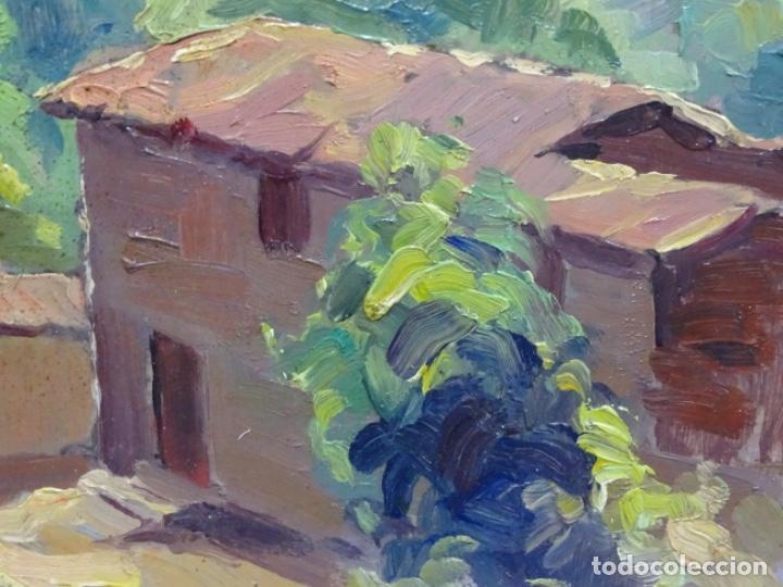 Arte: &Oacute;LEO SOBRE TABLEX DE &Aacute;NGEL CODINACH (OLOT 1922-1995). - Foto 6