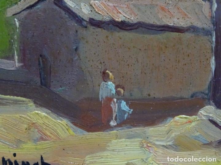Arte: &Oacute;LEO SOBRE TABLEX DE &Aacute;NGEL CODINACH (OLOT 1922-1995). - Foto 10