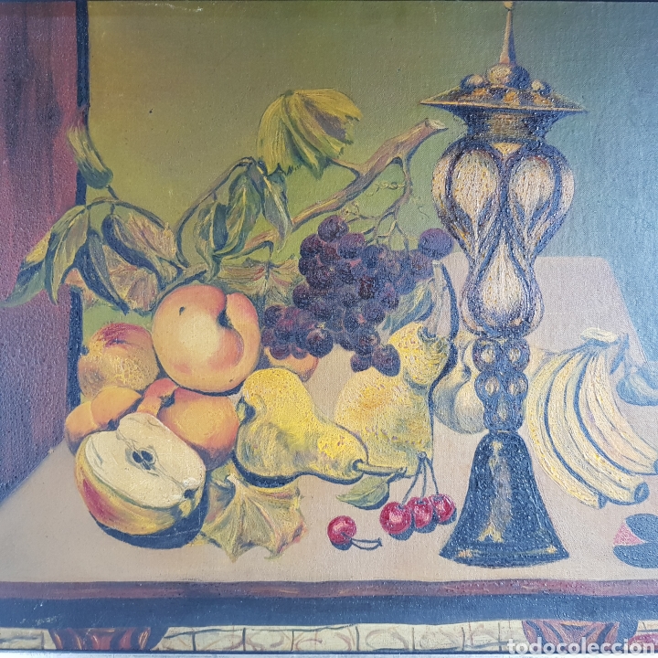Arte: Bodeg&oacute;n Cubista por M. Mart&iacute;nez - Foto 1