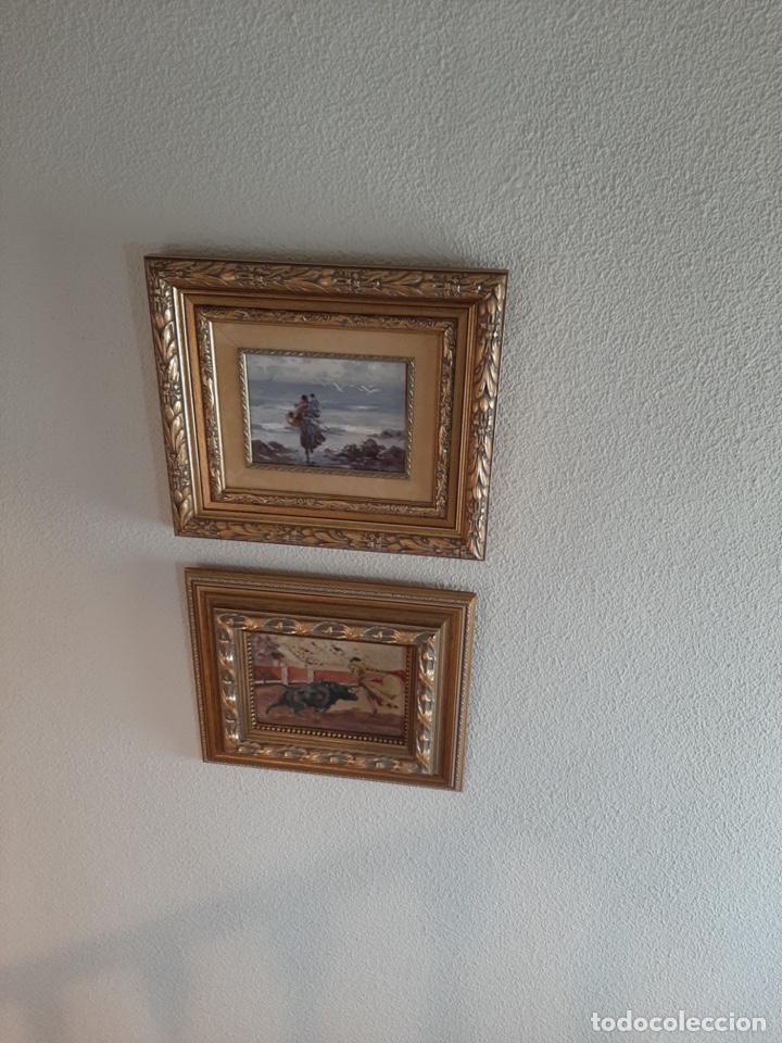 Arte: cuadro &oacute;leo. t&iacute;pica valenciana - Foto 1