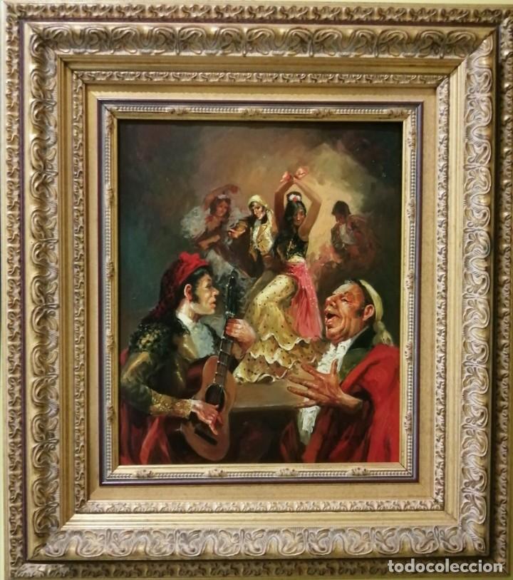 Arte: ESCENA FLAMENCA. MARIO LEAL CARRAGAL - Foto 1