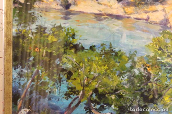 Arte: oleo sobre lienzo escuela de mallorca - Foto 10