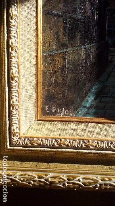Arte: OLEO-E. PUJOL-CONTEMPORANEO. - Foto 2