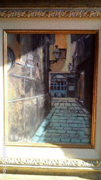 Arte: OLEO-E. PUJOL-CONTEMPORANEO. - Foto 3