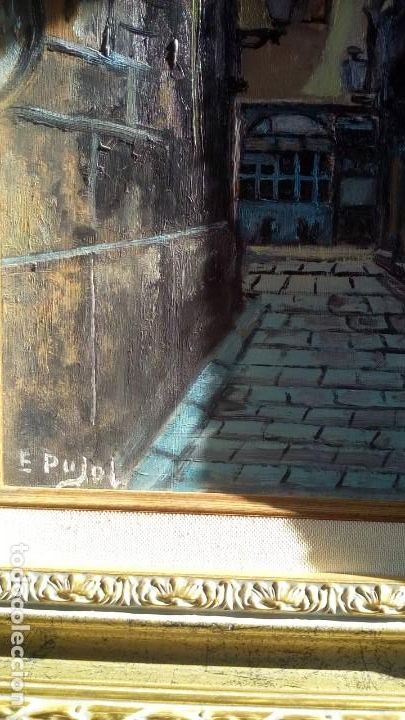 Arte: OLEO-E. PUJOL-CONTEMPORANEO. - Foto 5