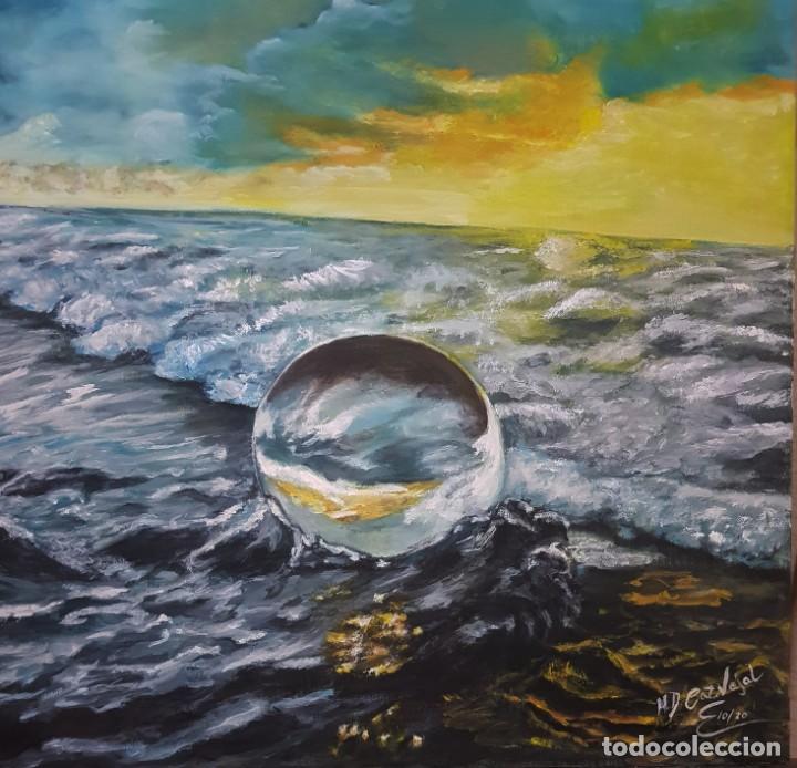 Arte: LA ESFERA original 40*50 cm - Foto 2