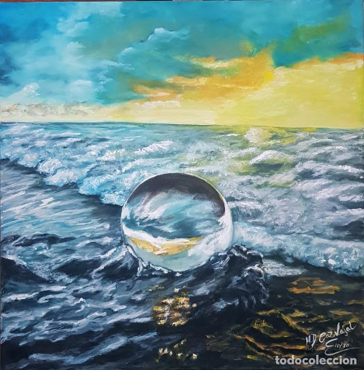 Arte: LA ESFERA original 40*50 cm - Foto 3