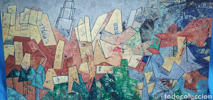 Arte: CUADRO &Oacute;LEO SOBRE TABLA - M BELANDO 2003 - Foto 3