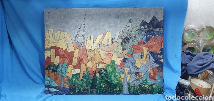 Arte: CUADRO &Oacute;LEO SOBRE TABLA - M BELANDO 2003 - Foto 1
