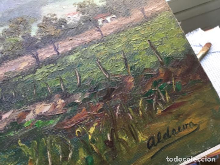 Arte: Oleo firmado Aldecoa - Foto 7