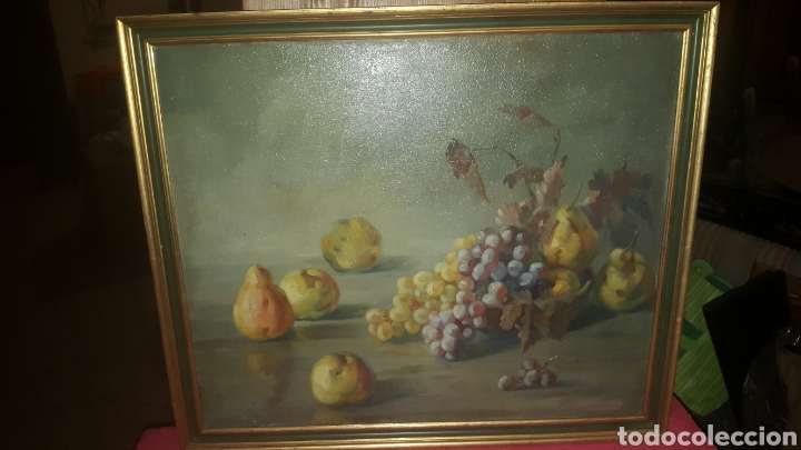 Arte: oleo Bodegon frutas de oto&ntilde;o - Foto 1