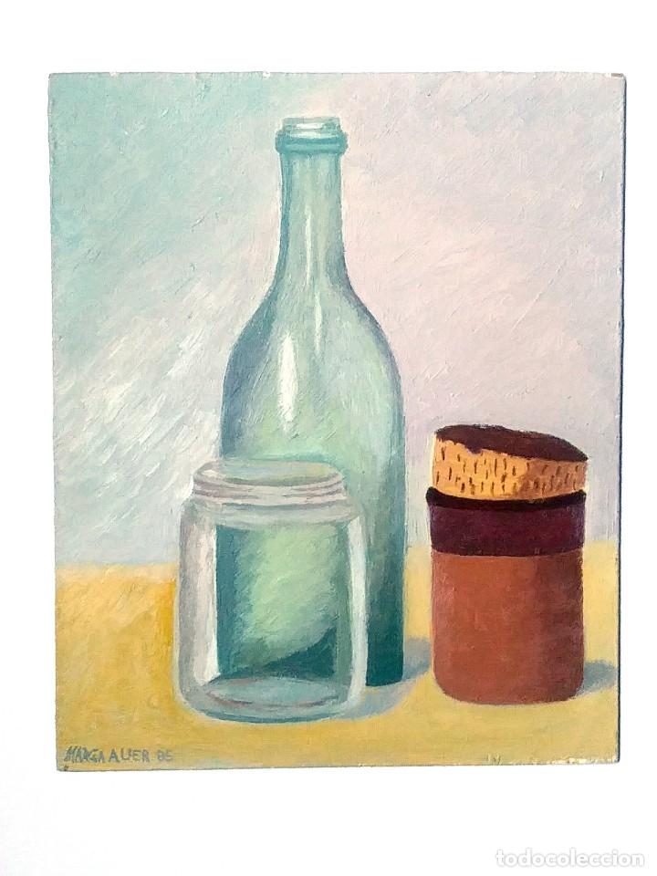 Arte: bodeg&oacute;n al oleo sobre tablex - Foto 1