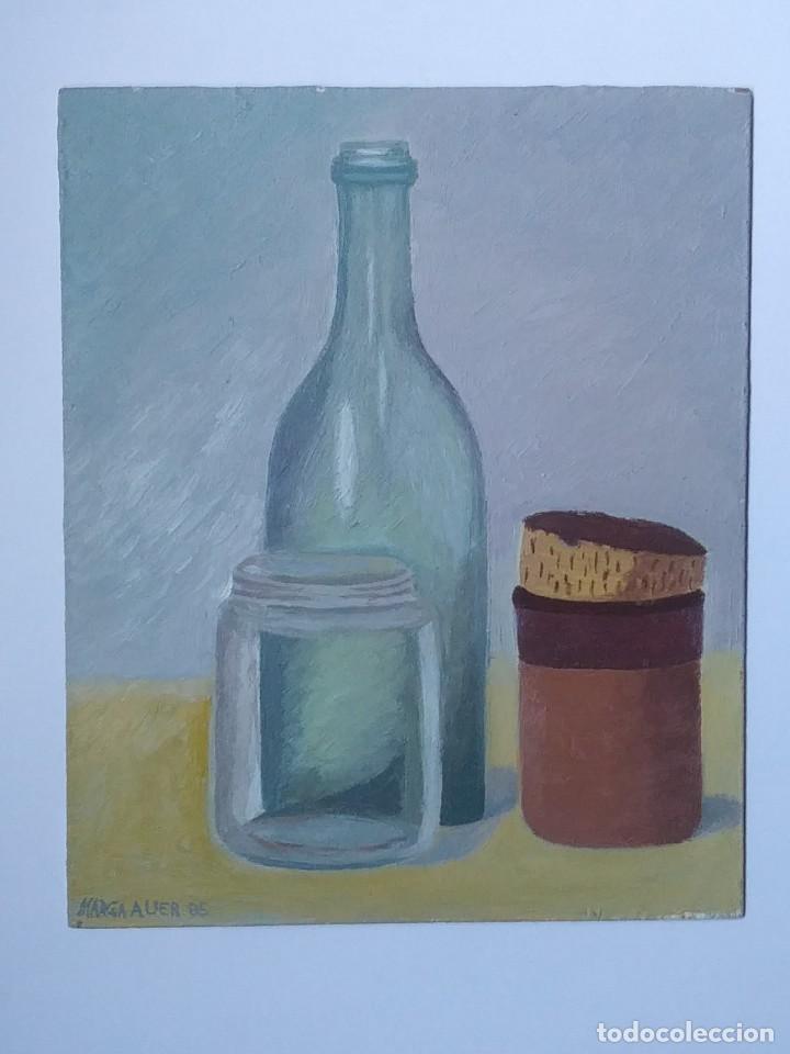 Arte: bodeg&oacute;n al oleo sobre tablex - Foto 2