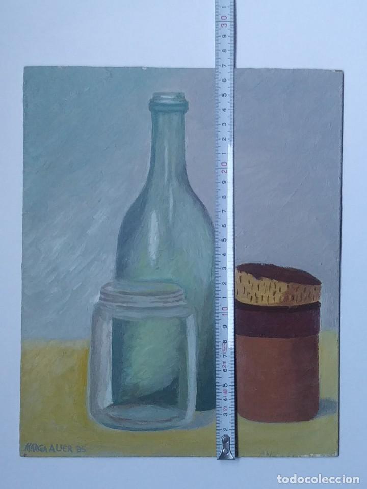 Arte: bodeg&oacute;n al oleo sobre tablex - Foto 4