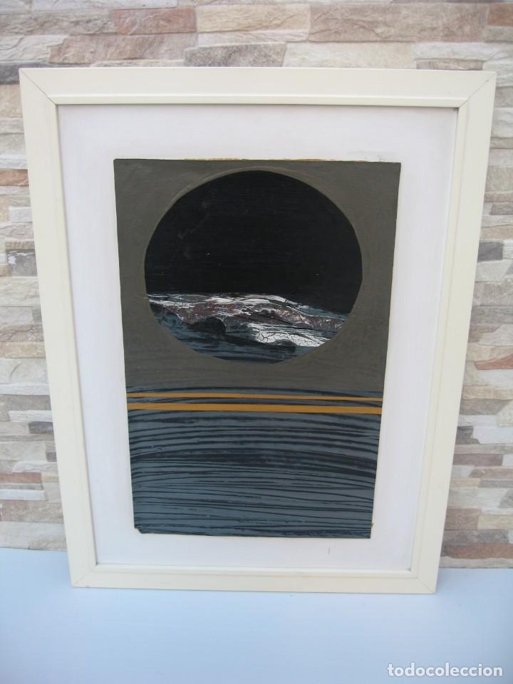 Arte: OLEO SOBRE CARTON LA TIERRA - Foto 1
