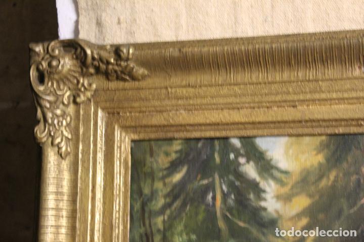 Arte: oleo sobre lienzo jardin - Foto 8