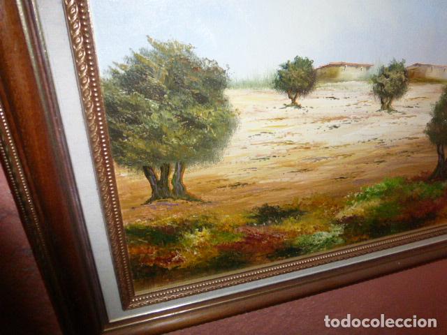 Arte: CUADRO PINTADO AL ALEO SOBRE LIENZO - Foto 2