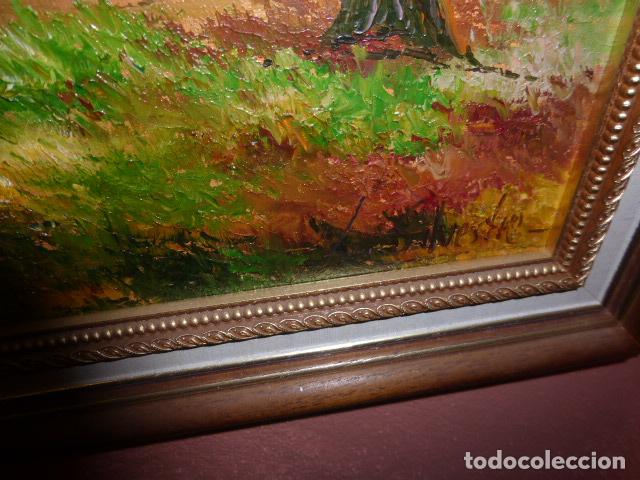 Arte: CUADRO PINTADO AL ALEO SOBRE LIENZO - Foto 3