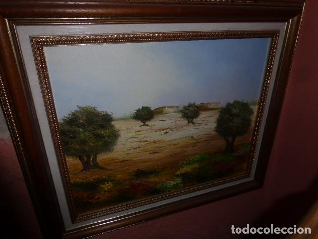 Arte: CUADRO PINTADO AL ALEO SOBRE LIENZO - Foto 1