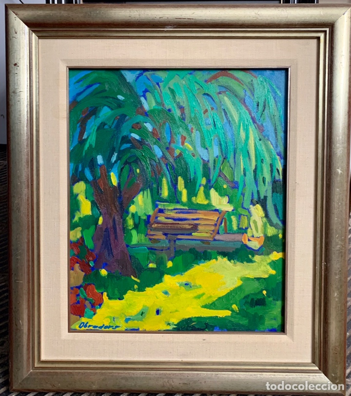 Arte: Obradors, 45x37 cm mas marco.