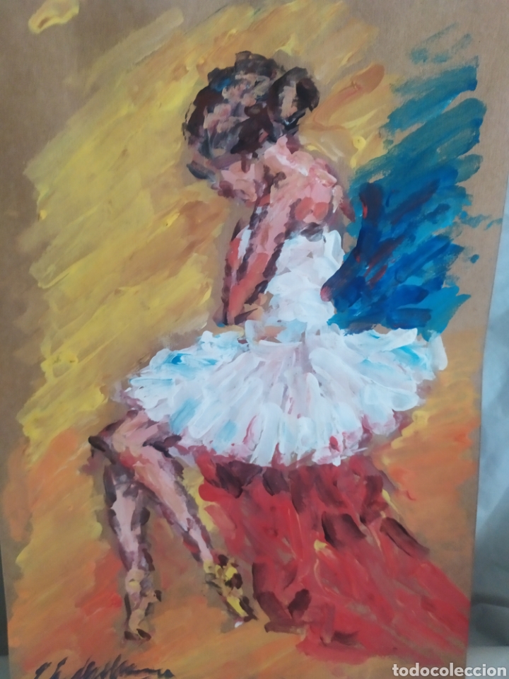 Arte: Bailarina(original)expresionismo - Foto 1