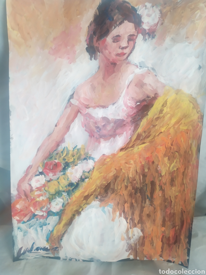 Arte: Mujer del sur (original) - Foto 4
