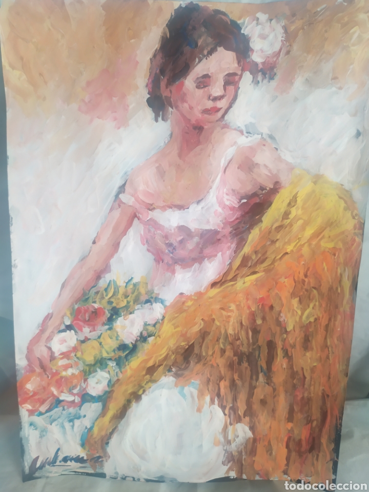 Arte: Mujer del sur (original) - Foto 1