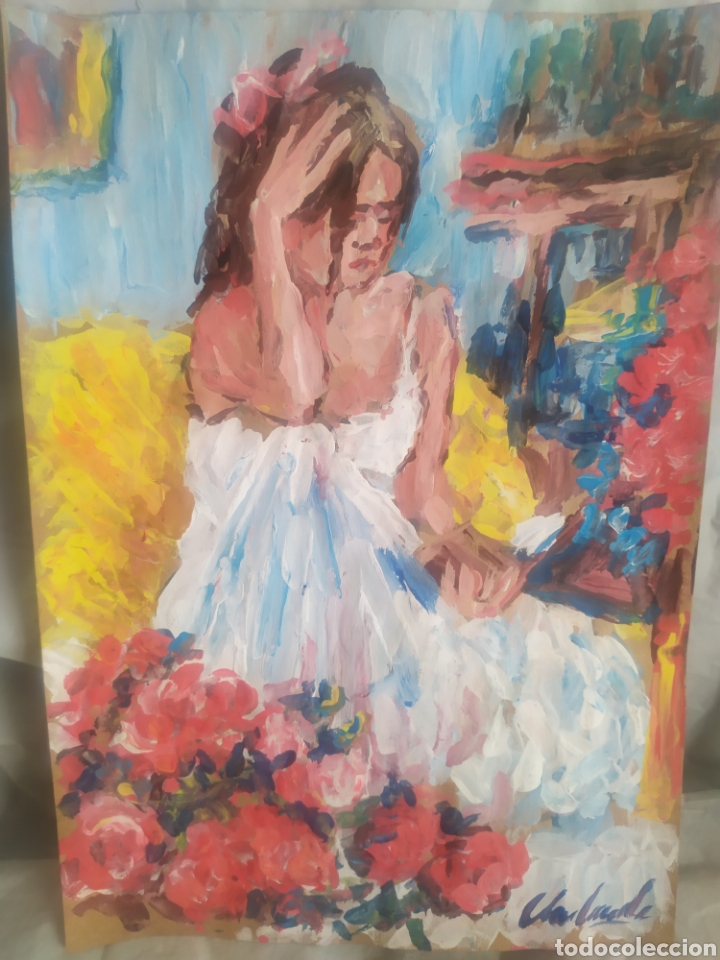 Arte: Un dia de lectura (original) - Foto 4