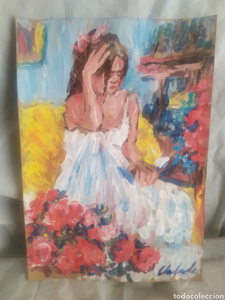 Arte: Un dia de lectura (original) - Foto 5