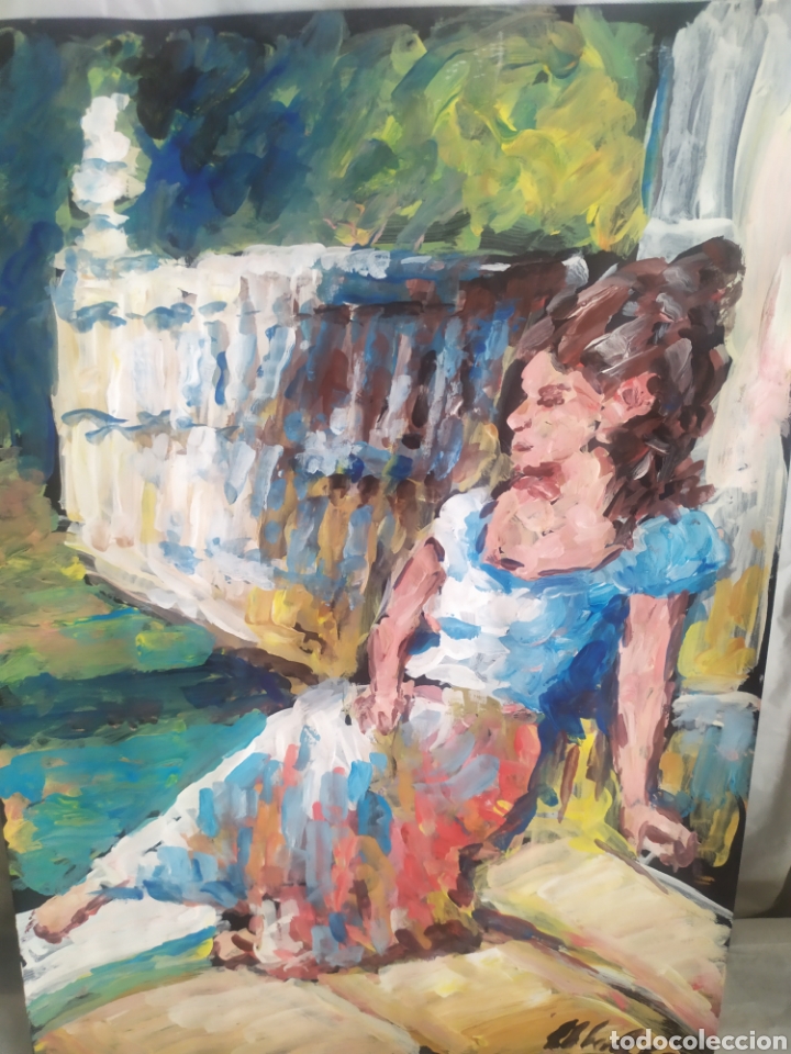 Arte: Descansando (original) - Foto 2