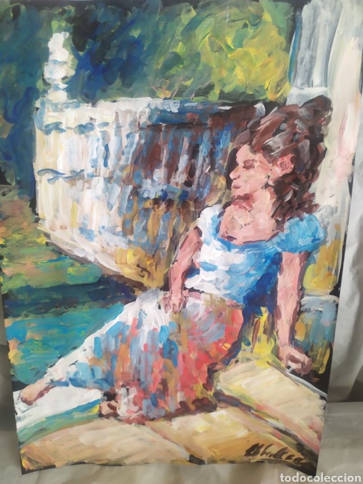Arte: Descansando (original) - Foto 3