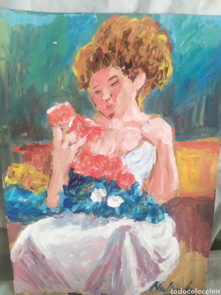 Arte: Ni&ntilde;a (original) - Foto 3
