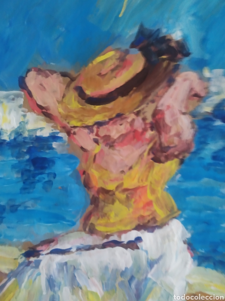Arte: En la costa (original) - Foto 4