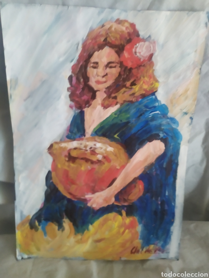 Arte: Mujer sevillana (original) - Foto 3
