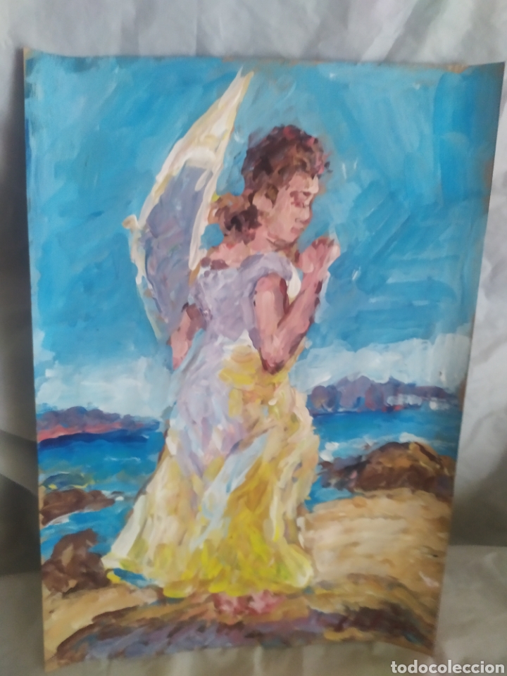 Arte: En la Costa (original) - Foto 2