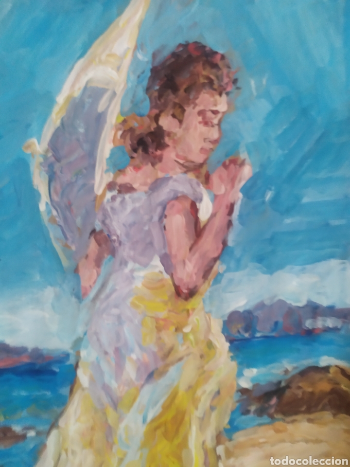 Arte: En la Costa (original) - Foto 3