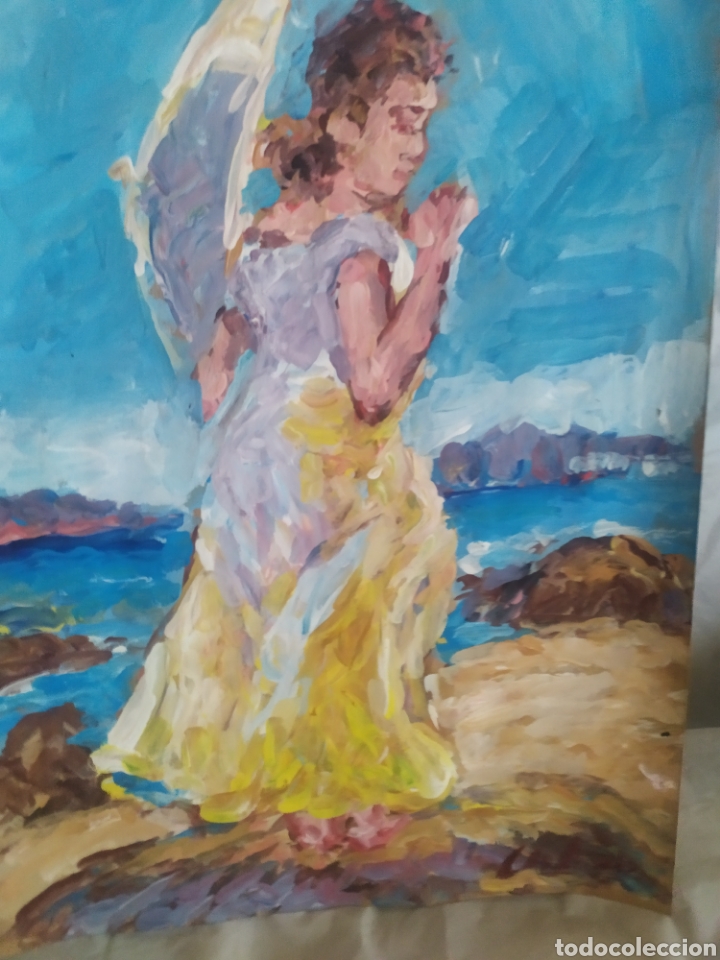 Arte: En la Costa (original) - Foto 4