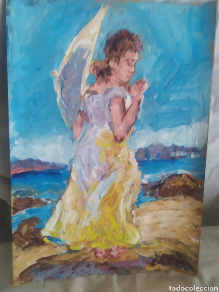 Arte: En la Costa (original) - Foto 5