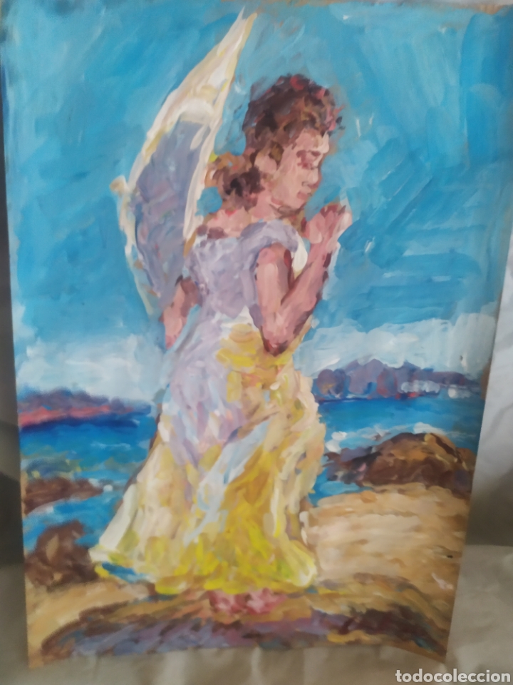 Arte: En la Costa (original) - Foto 1